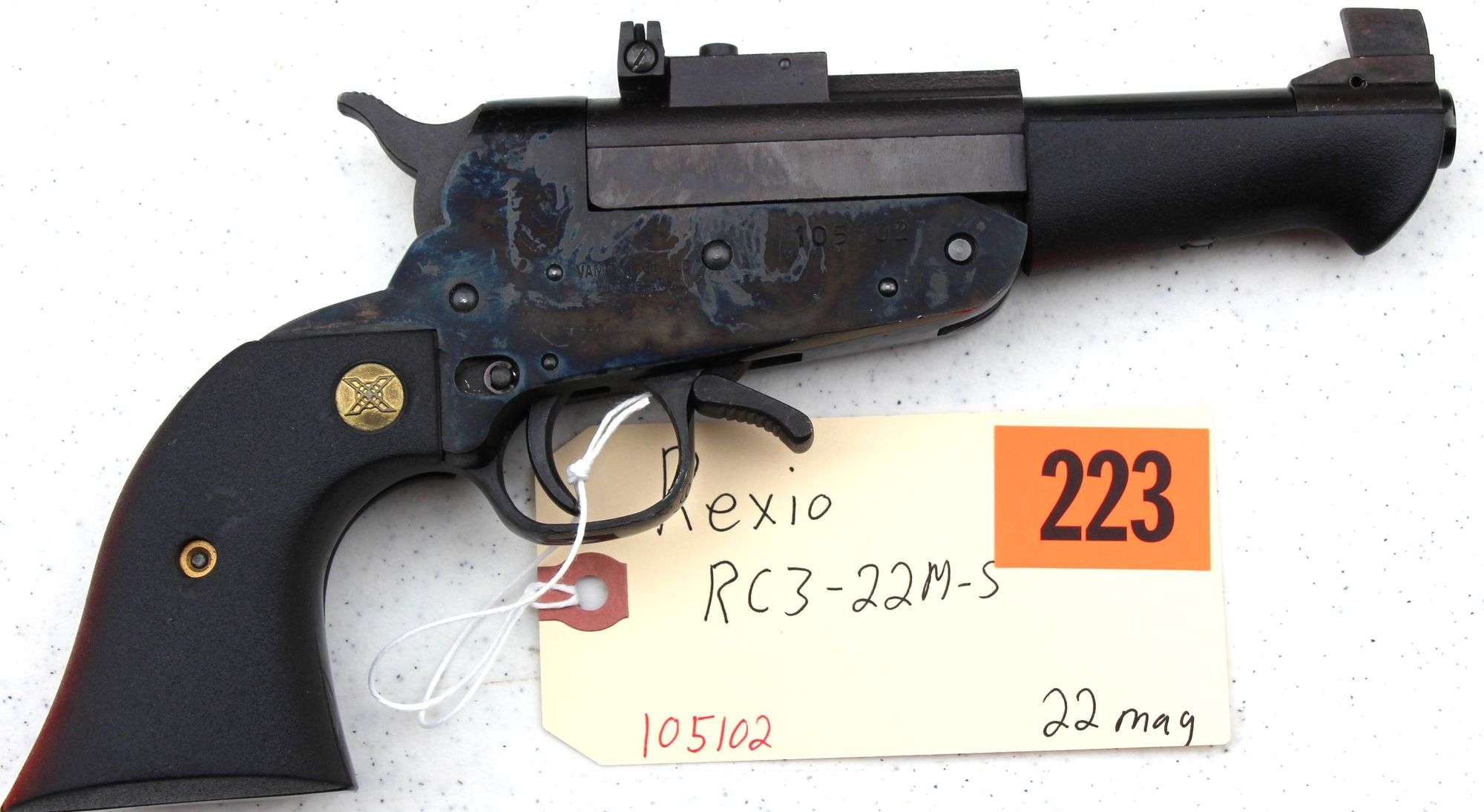 Rexio RC3-22M-S .22 mag BOX - Gary Realty & Auction