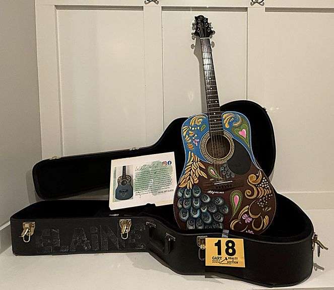 LoLoZ hand painted guitar