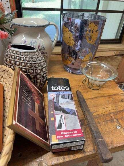 Vases pitcher etc home decor