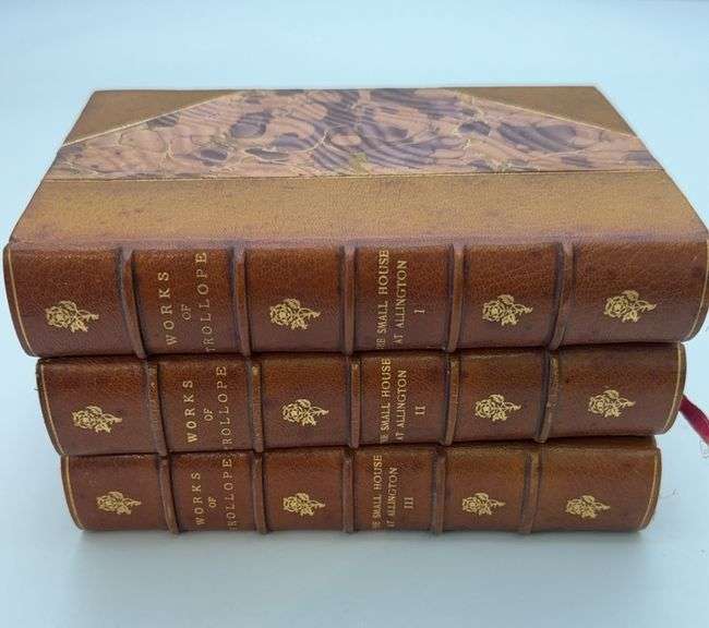 Works of Trollope - The Small House at Allington Vol. 1-3,  #135 of Only 250 Printed