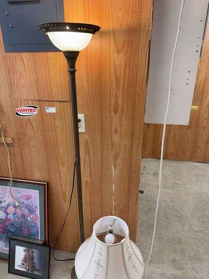 Lamps, picture frames etc