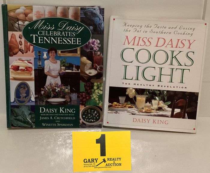 "Miss Daisy Cooks Light" and "Miss Daisy Celebrates Tennessee"