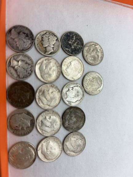 17 silver dimes