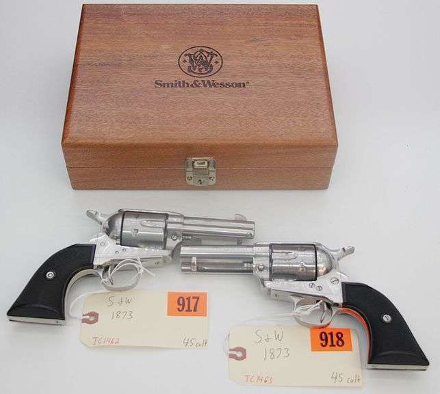 Pair of Uberti 1873  45 colt, consecutive serial #s