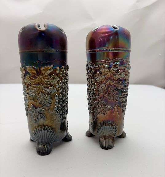 2 Grape and Cable hat pin holders