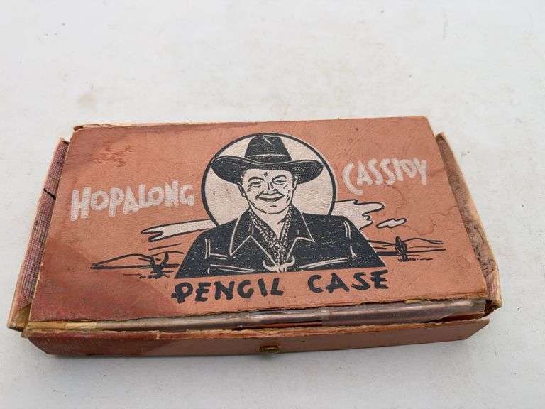 Hopalong cassidy pencil case