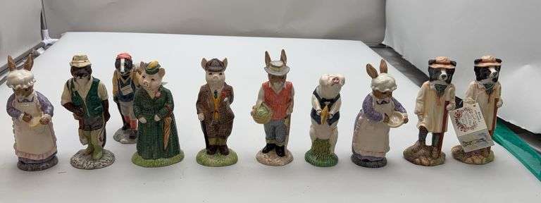Lot of 10 Bestwick animal figurines