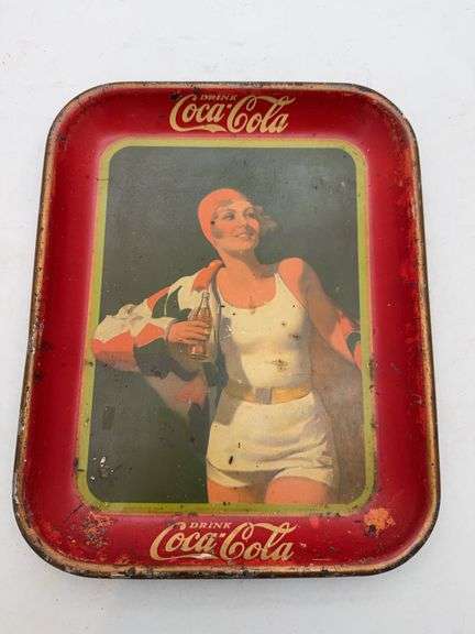 1930 Coca Cola tray