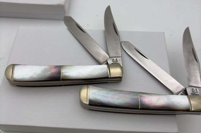 2 Rough Ryder pearl trappers