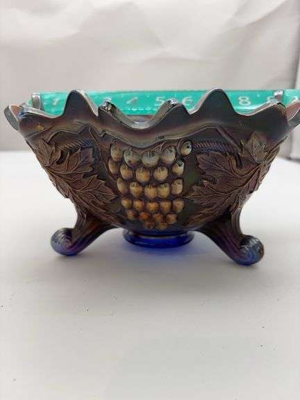 Persian Medallion orange bowl