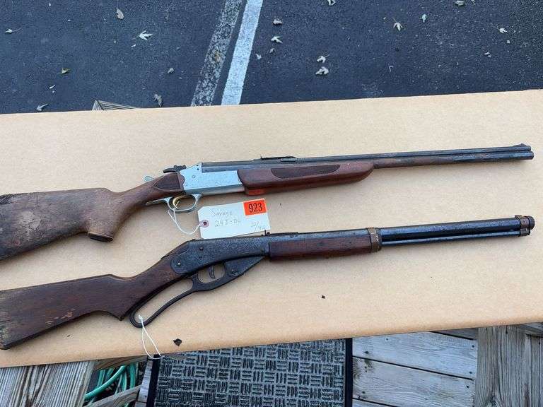 Savage 24J-DL   22/410 & Red Ryder bb - project guns