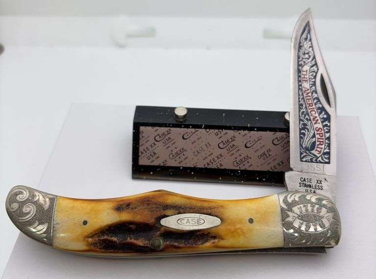 Case bicentennial stag folding hunter