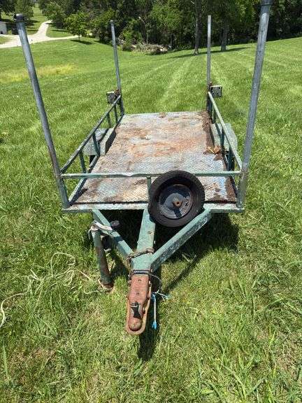Metal bottom trailer 45in x 8ft