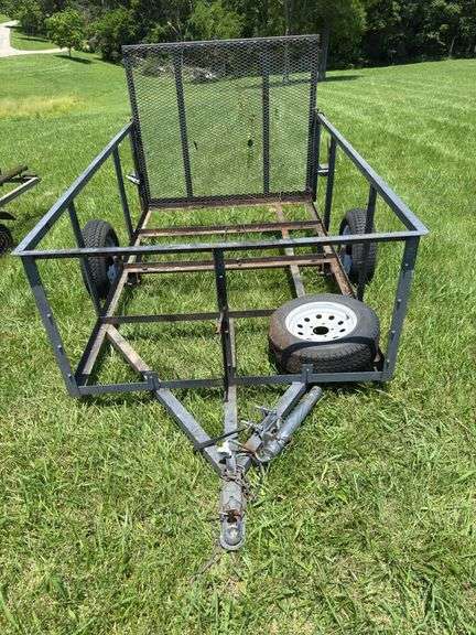 Trailer with ramp 5x8