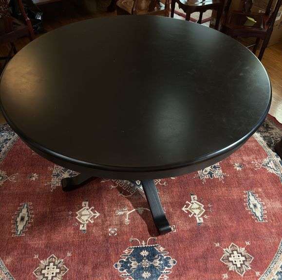 Round Wood Table 45"