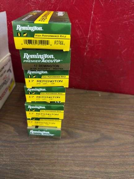 (140) rounds 17 Remington