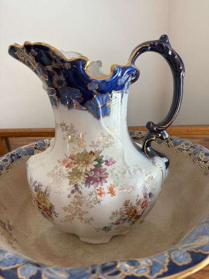 Pitcher and bowl