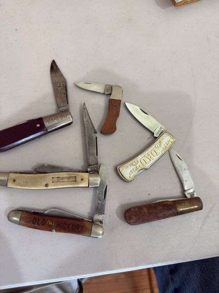 (6) knives