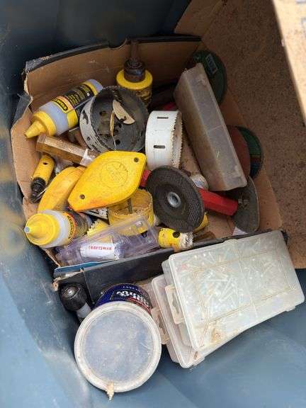 Grinding wheels, hardware etc