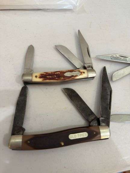 (3) Schrade knives