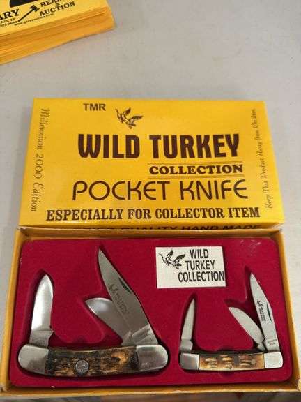 Wild turkey 2 knives