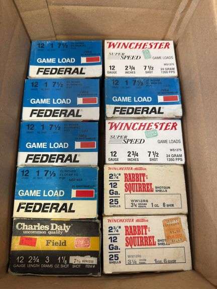 (10) boxes 12ga