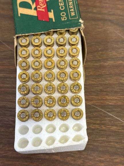 32 S&w, 25 auto partial boxes