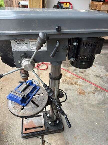 Central machinery 13” drill press