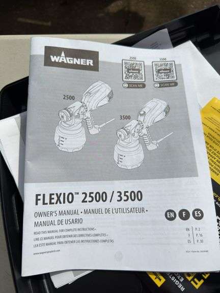 Wagner new paint sprayer