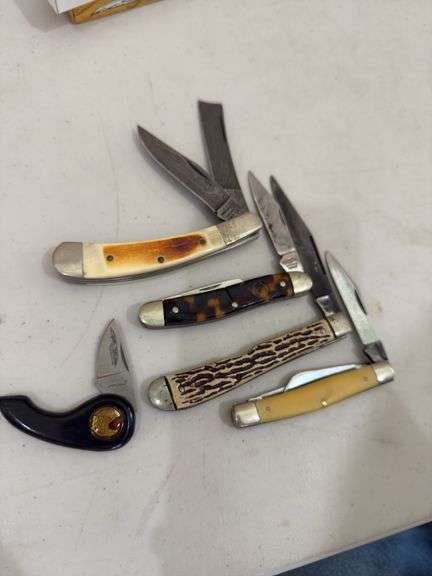 (5) Parker, Henkel and other knives