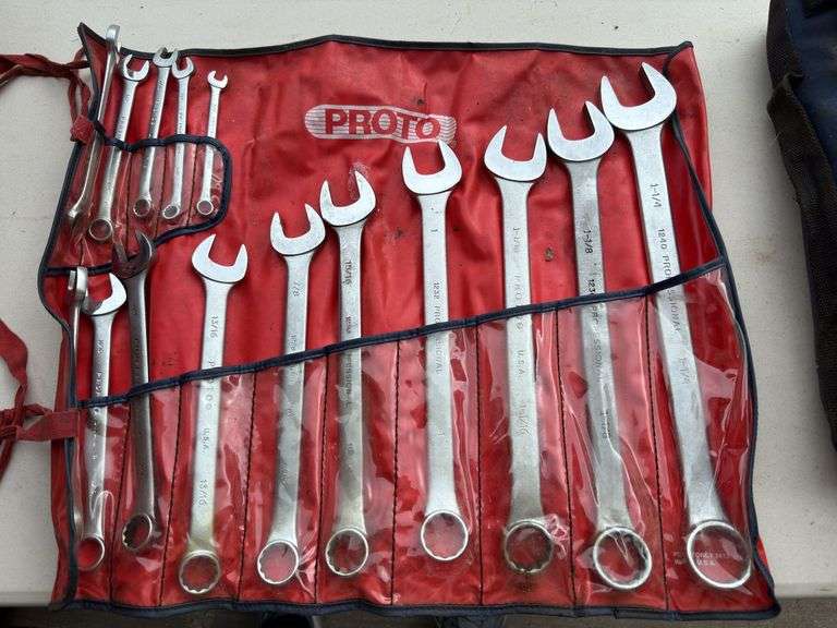 Proto wrench set standard