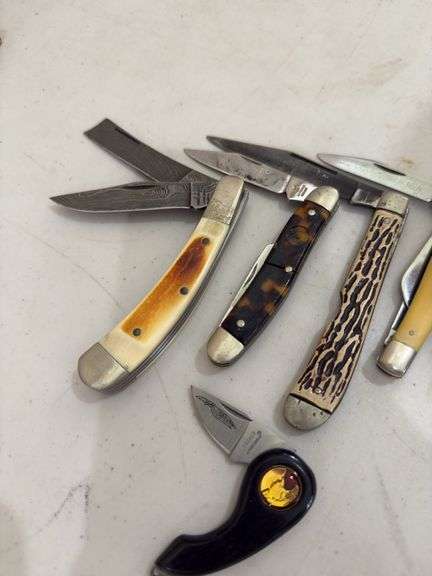 (5) Parker, Henkel and other knives