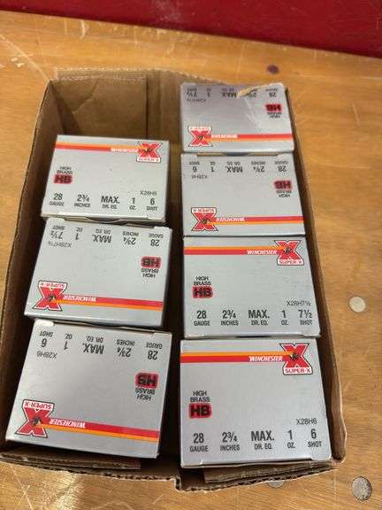 (10) boxes 28ga