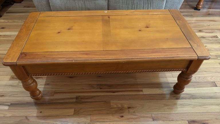 Coffee table and end table. Coffee 48”x24, end table 24”sq