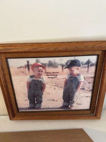 Charles francé playmates bears, Elvis print, farming kids largest 38”x32”