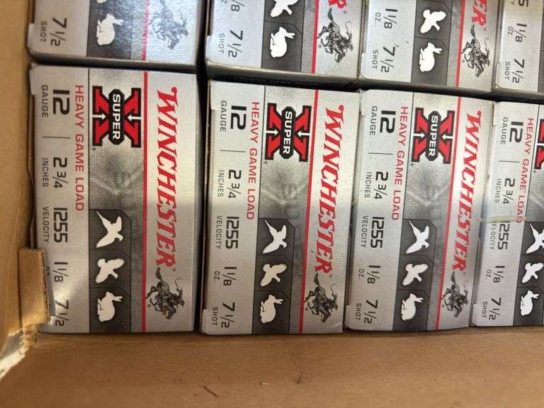 10 boxes of 12 ga 7 1/2 shot