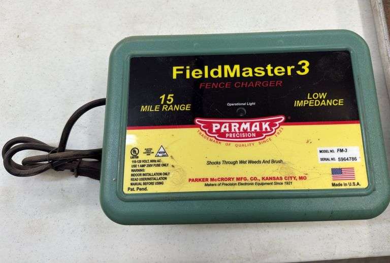 Field master fence charger
