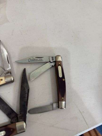 (3) Schrade knives