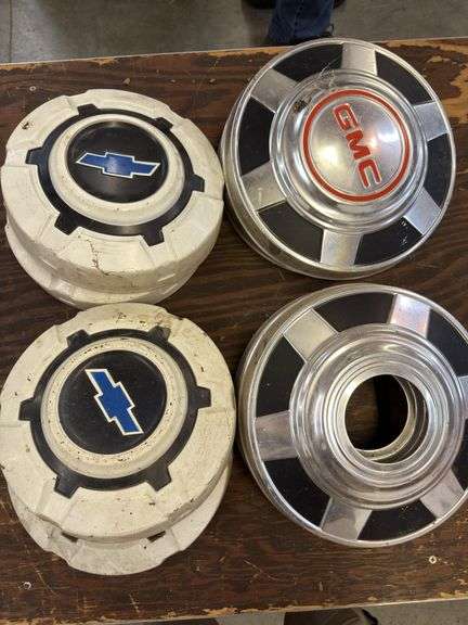 Chevy and gmc hubcaps
