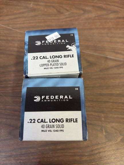 1,000 rounds 22 cal