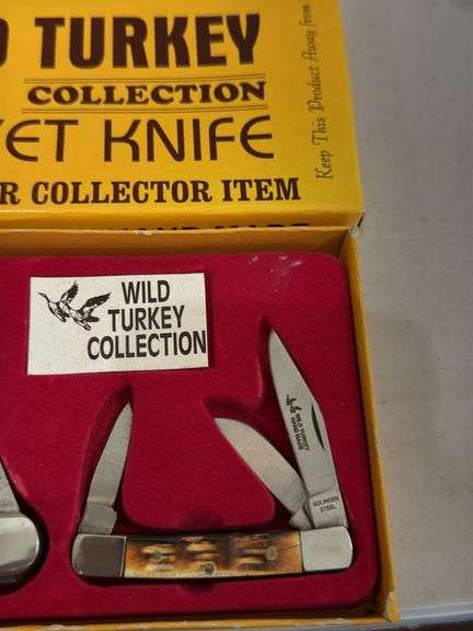 Wild turkey 2 knives