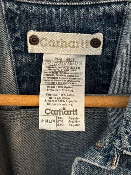 Covington, Carhartt jackets size xl