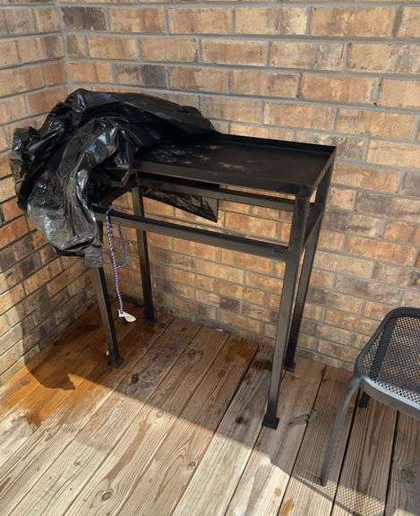 Metal tables 28x13”x35