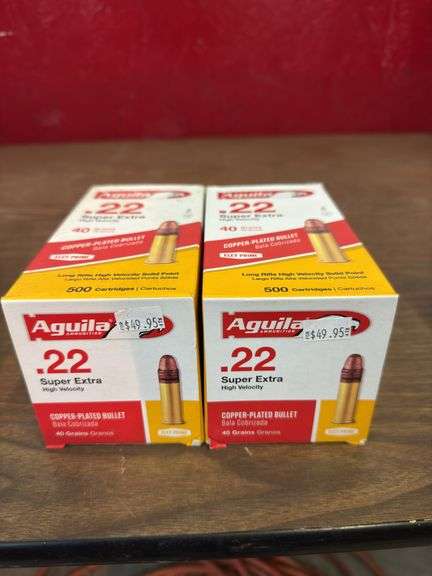 1,000 rounds 22 cal