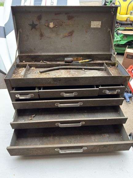 Metal tool box