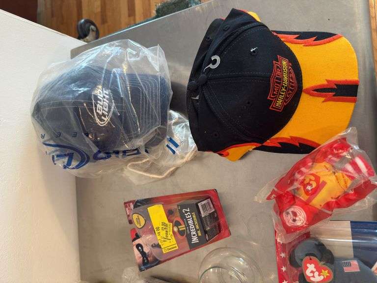 Dale Earnhardt, beanie babies, coors inflatables, hats and more
