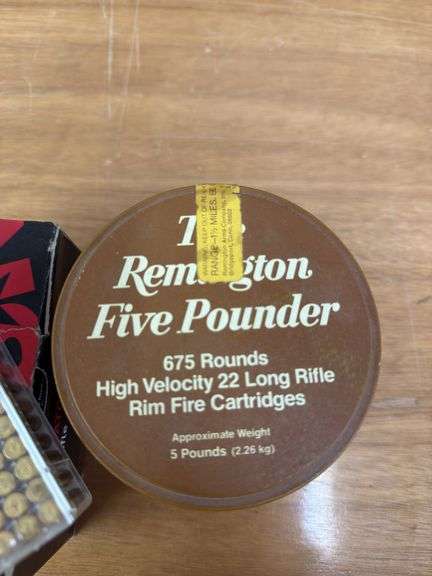 1200 rounds 22 lr