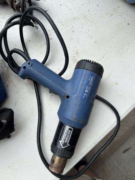 Reciprocating saw, heat gun, router, drill