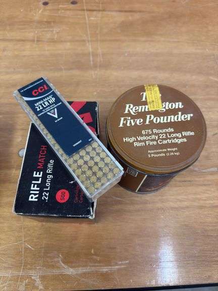 1200 rounds 22 lr
