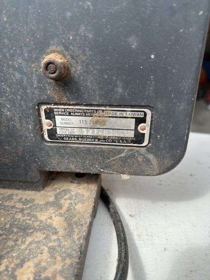 Craftsman 10” band saw